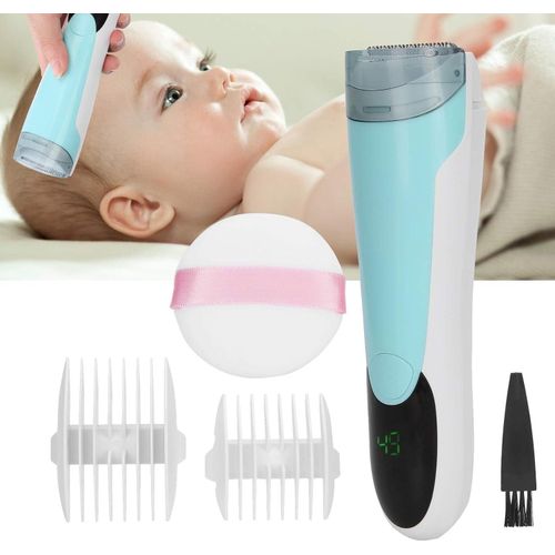 Tondeuse à cheveux automatique pour bébé et adulte, tondeuse étanche muette pour enfants, coupe de cheveux de sommeil