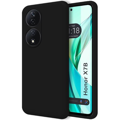 Coque en silicone noir pour Honor x7b– Housse de protection souple, antichoc et anti-rayures, design élégant et ajusté
