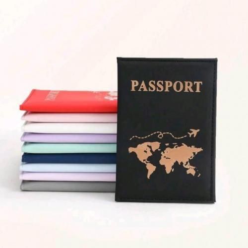 Couverture De Passeport noir