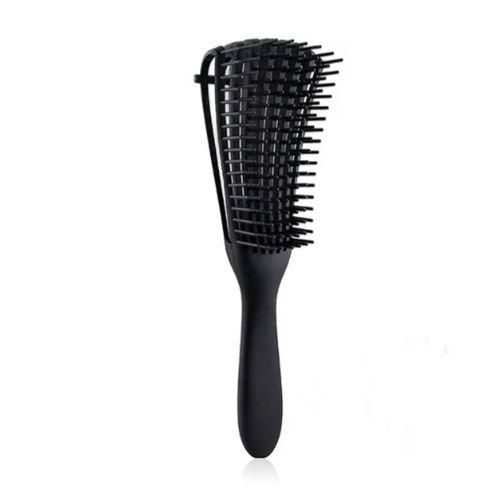 Brosse démêlante Octopus Brush Pour Cheveux Bouclés En Silicone à 8 bras Unisex
