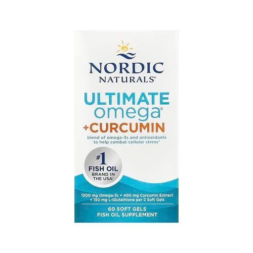 Ultimate Omega + Curcumine, 60 capsules à enveloppe molle