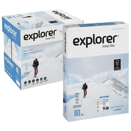 Boîte de 5 ramettes ULTRA BLANC A4 80 grs