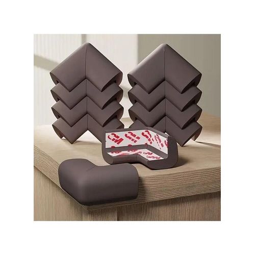10 Protecteurs d'Angles en Mousse pour Bébés avec Adhésif 3M – Protections Anti-Chocs pour Meubles et Tables