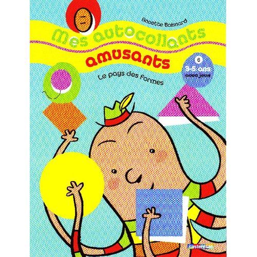 Mes Autocollants Amusants T6 Le Pays Des Formes