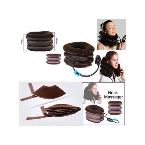 Collier Cervical gonflable à l'air Neck Traction Soins De Santé