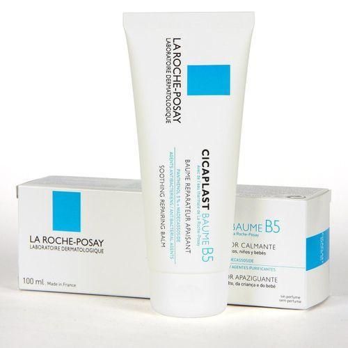 Cicaplast Baume B5+ 100ml – Baume Réparateur Apaisant pour Peaux Sensibles, Visage & Corps