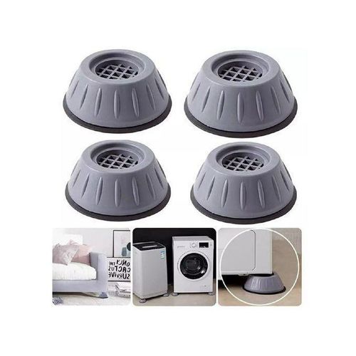4pcs Support de machine à laver anti-vibration , Tampons antivibration