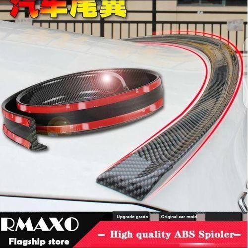 Becquet de toit universel 1.5M, becquet de queue en caoutchouc carbone 5D pour voiture