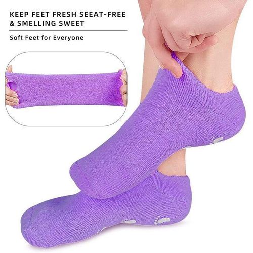 1 Paires de Chaussettes en Gel Hydratant Douces Les Pieds Pour Femmes et Hommes,