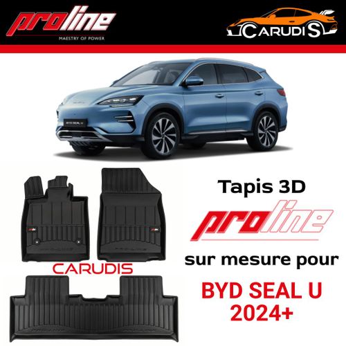 Tapis 3D de luxe BYD Seal U sur mesure exacte sans odeur imperméable