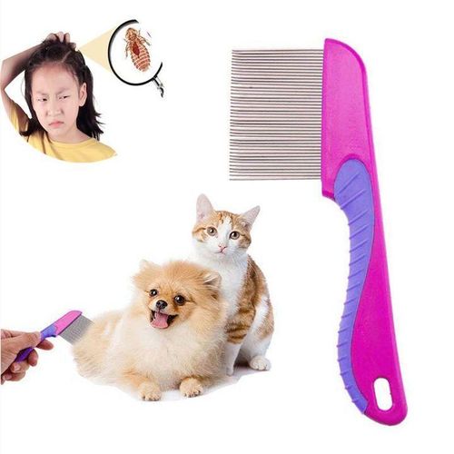 Peigne and Brosse anti - poux à dents fines Peigne à cheveux Peigne de poux pratique