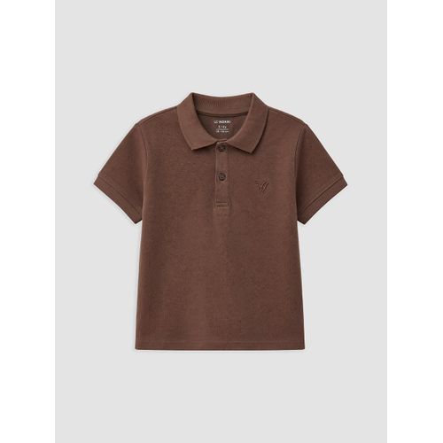 Polo Collar Boy's Pique T-Shirt