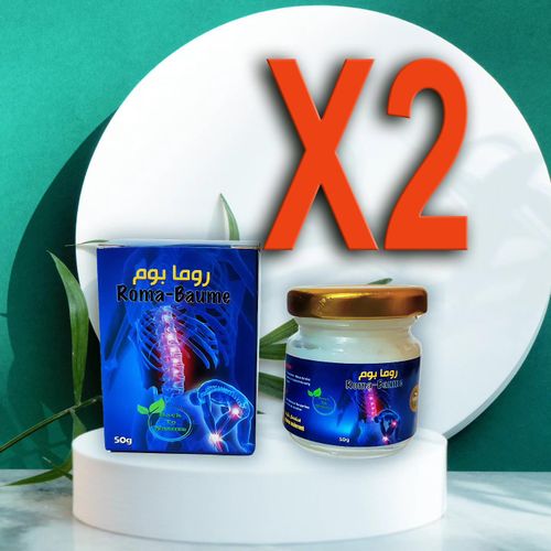 Créme Roma Boom pour la réduction de la douleur et de l'inflammation 50g X2