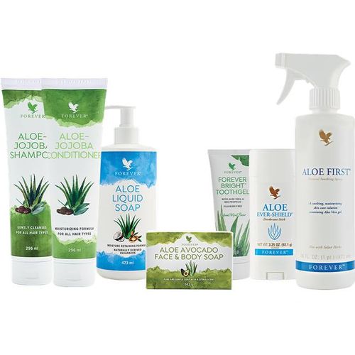 Pack Combo Hygiène Famille - 7 Essentiels à l'Aloe Vera Pur