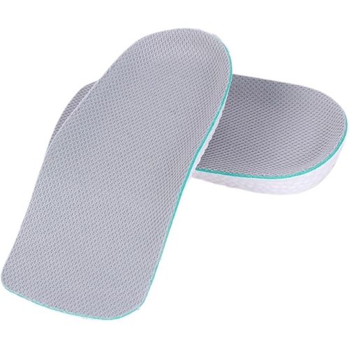 نعل داخلي مريح قابل للتهوية بتصميم خفيف الوزن لزيادة ارتفاع الكعب بشكل غير ظاهر ومناسب للأحذية الرياضية والرسمية