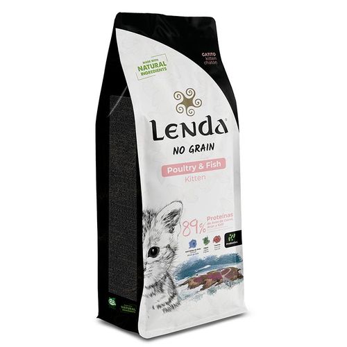 Croquette chaton Grain-Free 2kg Kitten Poulet Poisson 2kg Croquette Naturelle