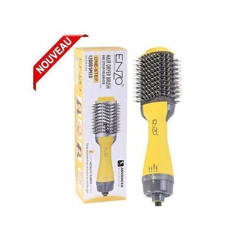 Brosse soufflante Sèche-Cheveux Lissante 3 en 1 Volumisante Rotative à Air Chaud Professionnel EN-4129