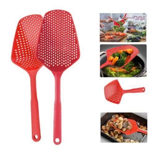 Nouvelle Scoop Passoire Cuillre Nourriture Drain Pelle Crpines