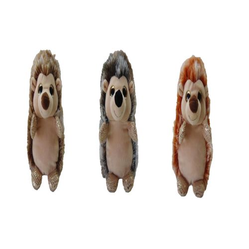 Peluche Hérisson 20cm AUCHAN - Petit Animal des Bois en Peluche Douce - Doudou Hérisson sans Piquants pour Câlins - Compagnon de Nature Mignon et Rondouillard - Jouet d'Éveil Faune Forestière - Cadeau Automnal Idéal pour Enfant