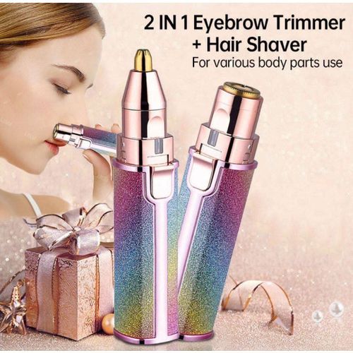 Épilateur électrique indolore compact 2-en-1 pour femme 2023