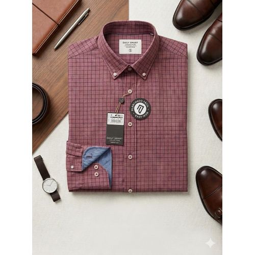 Chemise motif carreaux