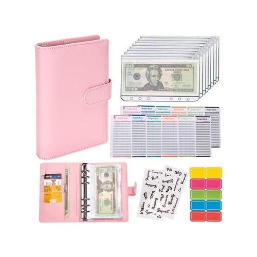 Classeur de carnet de notes-planificateur- organisateur de budget mensuelles