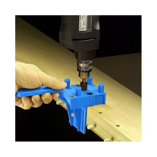 Localisateur de poinonnage manuel pour bois fixation pour trous de poche