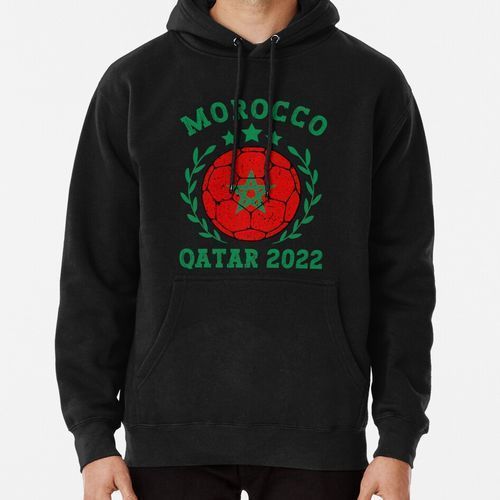 Morocco Football Sweats Capuche Hoodie