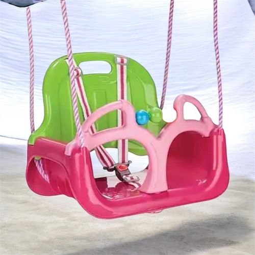 Balançoire bébé 3en1 + poignée Amovible pour fille