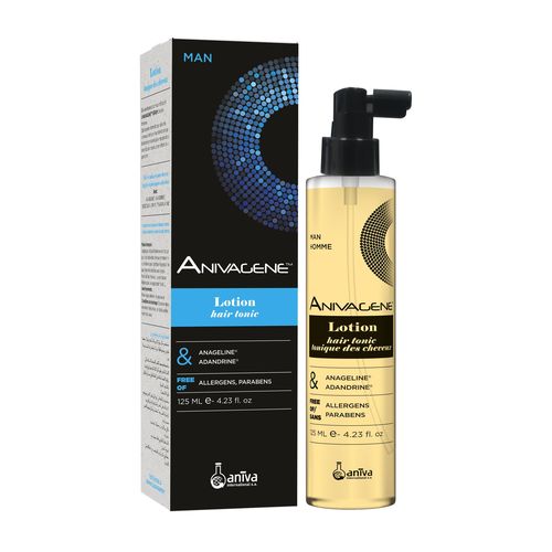 Pack Lotion Tonique Homme 125Ml, Shampoing Fortifiant Homme 200Ml, Anti-Chute Cheveux