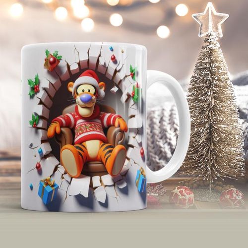 Mug Tasse Noël Tigrou enfant