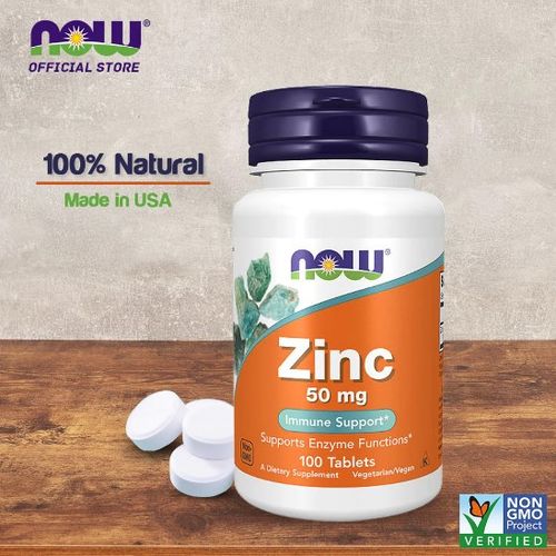 Zinc 50 mg زنك 50 ملغ يقوي جهاز المناعة 100 قرص