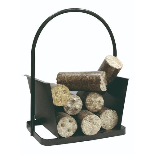 Panier en acier pour buche cheminée GM