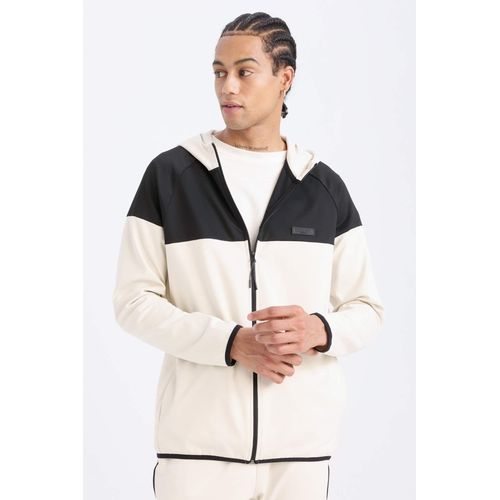 Sweat à capuche à fermeture zip Coupe standard de DeFactoFit
