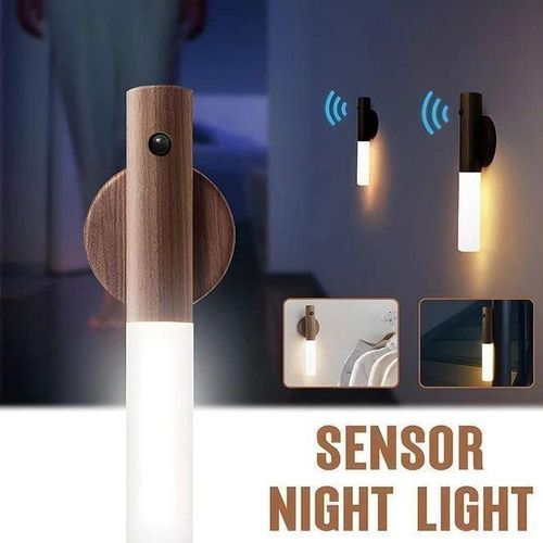 Applique Murale LED Sans Fil avec Détecteur de Mouvement – Éclairage Magnétique Rechargeable pour Intérieur