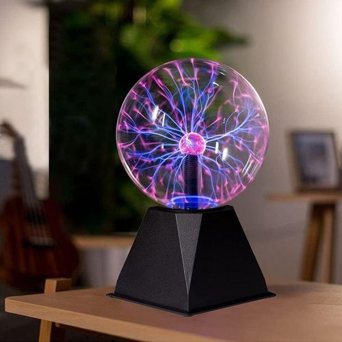 Magique Plasma Ball Lampe Tactile Sensible Atmosphère Nuit Lumière Nouveauté Lampe
