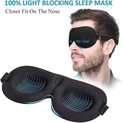 Masque de Sommeil 3D Ergonomique - Masque Occultant Ultra-Confort