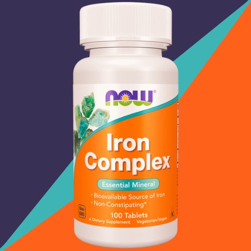 Iron Complex - Source de fer biodisponible - 100 Tablets