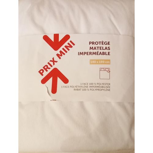 Protège matelas imperméable 140×190cm