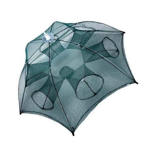 Filet de pêche rétractable avec accessoires – Idéal pour poissons et crustacés