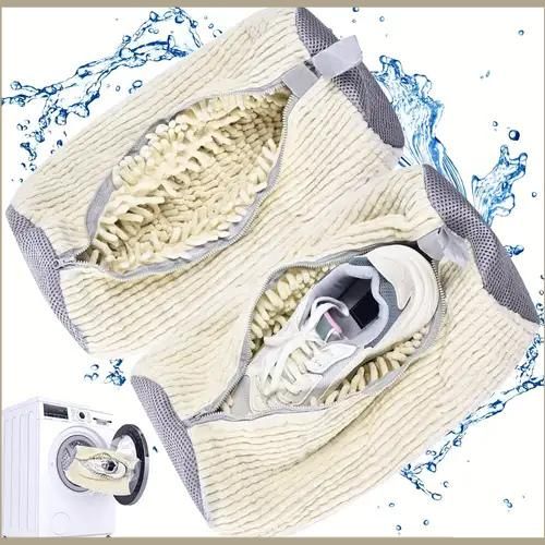 Sac de lavage pour chaussures avec fibres de nettoyage – Protection et propreté optimale