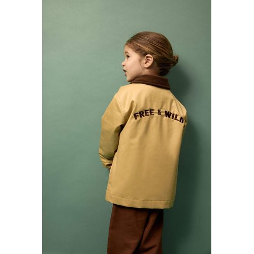 Veste à col contrasté pour bébé garçon