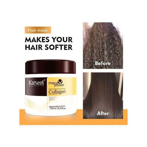 Karseell Masque Collagène Traitement Capillaire Réparateur Profond Revitalisant Huile D'argan 250 Ml