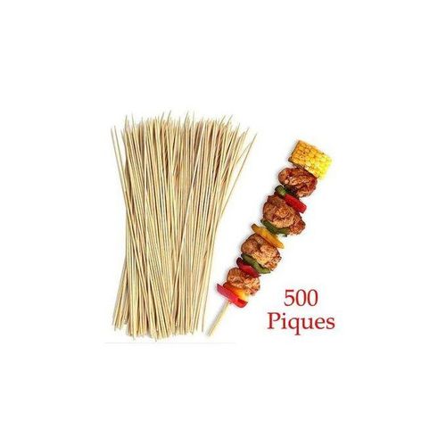 500 Piques En BOIS / BROCHETTE BARBECUE / brochettes Shish 30 cm