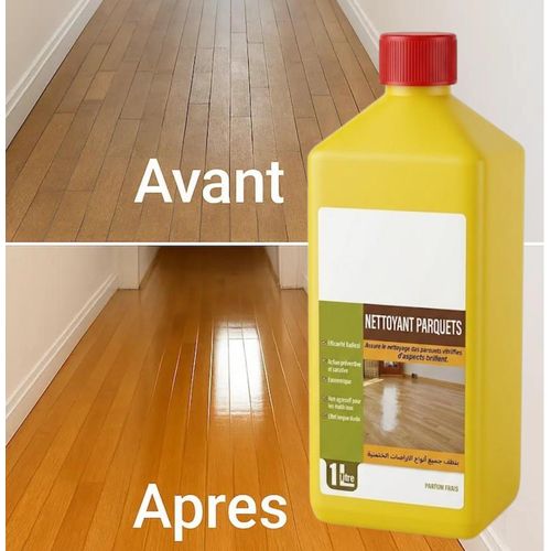 Nettoyant Parquet et Sols Multi-Surfaces Haute Performance 1L - Formule Concentrée Éclat Durable
