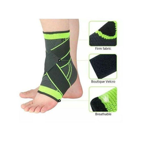 Bracelet de Cheville à Compression Ciblée – Protection Ergonomique et Confortable pour la Course, le Football, le Basket-ball et la Rééducation