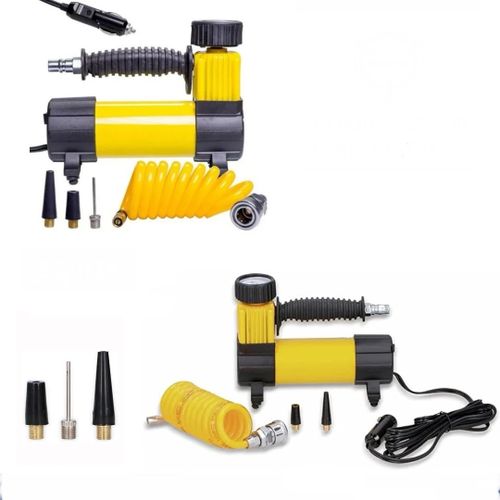 Compresseur d'air métal jaune