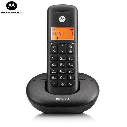 E201 Téléphones sans fil Originale Avec Mains Libre Haut Parleur Simple et efficace l'attitude écologique Pure Sound