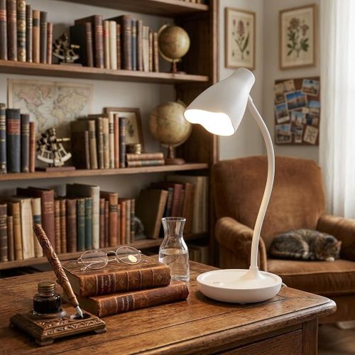 Lampe de Lecture et d’Étude LED Flexible pour Table et Bureau