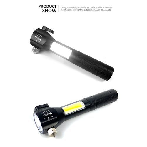 Nouveau Top Lampe torche auto défense Led stroboscopique lumière d urgence